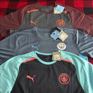 Manchester City Fan Collection - 3 Jersey Bundle!